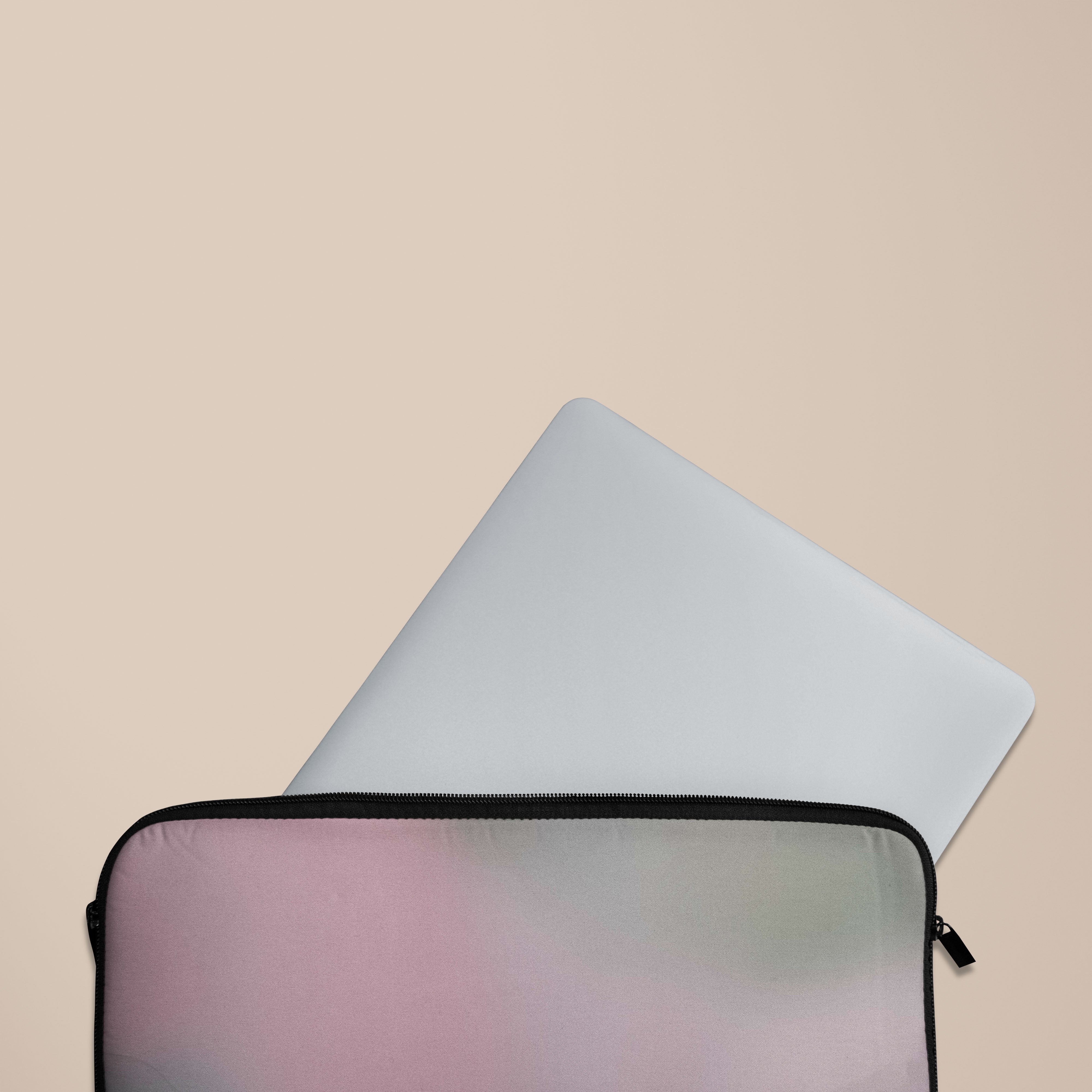Elegant Muted Rose Laptop Sleeve - Protective 13-15 Inch MacBook Case | Perfect for Work, Travel & School Accessories
