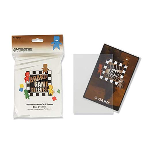 10 Packs Arcane Tinmen Board Game Sleeves - 100 ct Oversize Card Protectors for Collectible Trading Cards | Perfect for MTG, Pokemon & Yu-Gi-Oh Card Storage & Display Cases