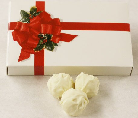 Scott's Cakes Tropical Fruit Mix - Mango, Guava & Passion Fruit White Chocolate Truffles (1 lb Gift Box) | Gourmet Chocolate Gifts for Holidays, Birthdays & Corporate Events