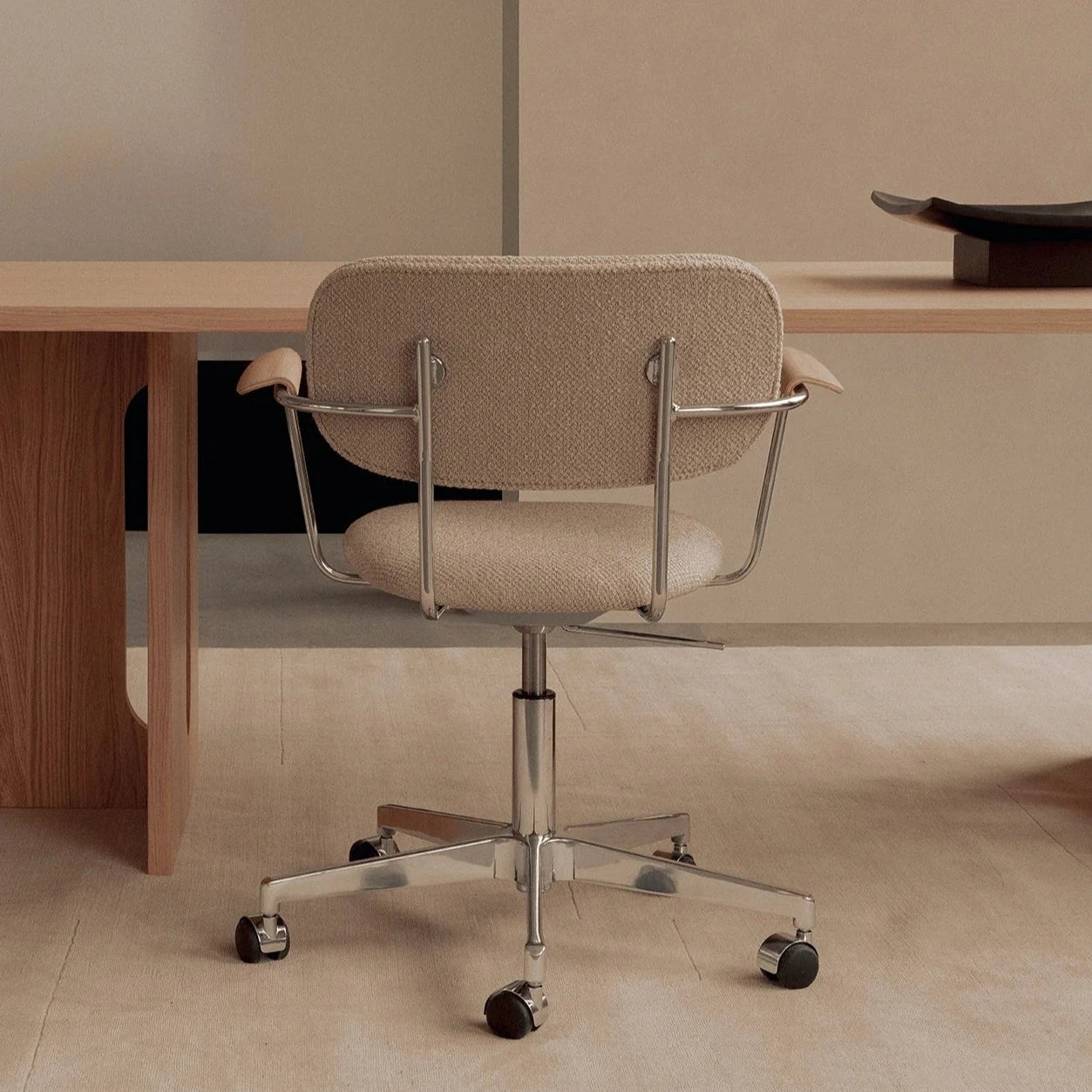 Ergonomic Co Task Chair with Adjustable Armrests - Fully Upholstered Office Chair for Home & Workspaces - Perfect for Long Hours of Computer Work, Gaming, and Study Sessions
