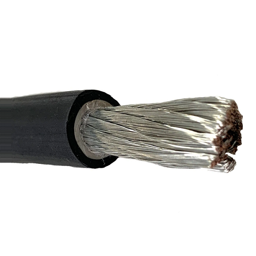 1 AWG 7x37/25 Tinned Copper Thermoset Insulated Hook Up Wire - High Temperature Resistant Electrical Cable for Automotive, Marine, and Industrial Wiring Applications