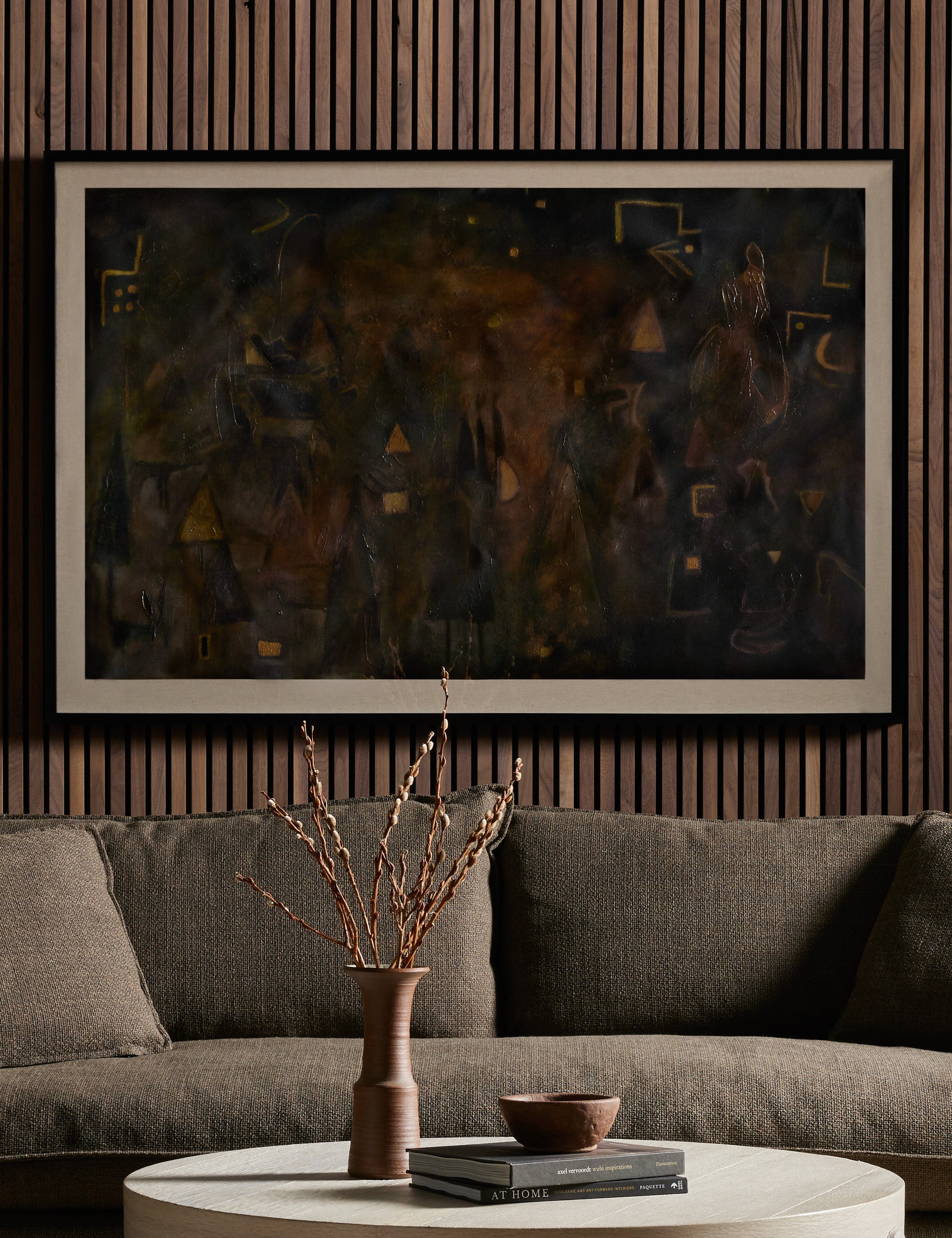 Cave Wall Art by Jess Engle - Handmade Boho Decor for Living Room, Bedroom & Office - Perfect for Home & Office Decor
