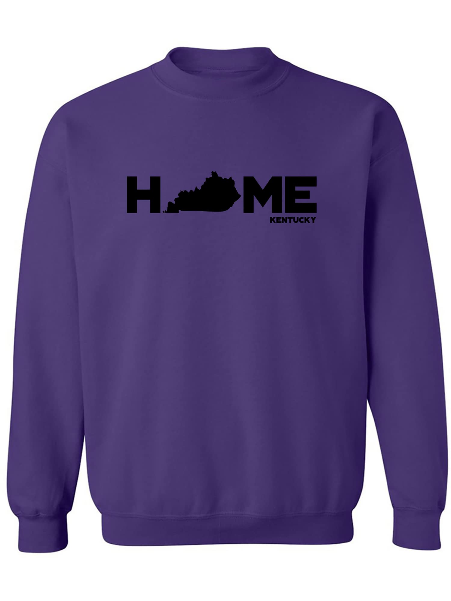 Kentucky HOME Crewneck Sweatshirt - Soft Cotton Pullover for Men & Women | Cozy Casual Wear for Home, Travel & Game Day Outfits