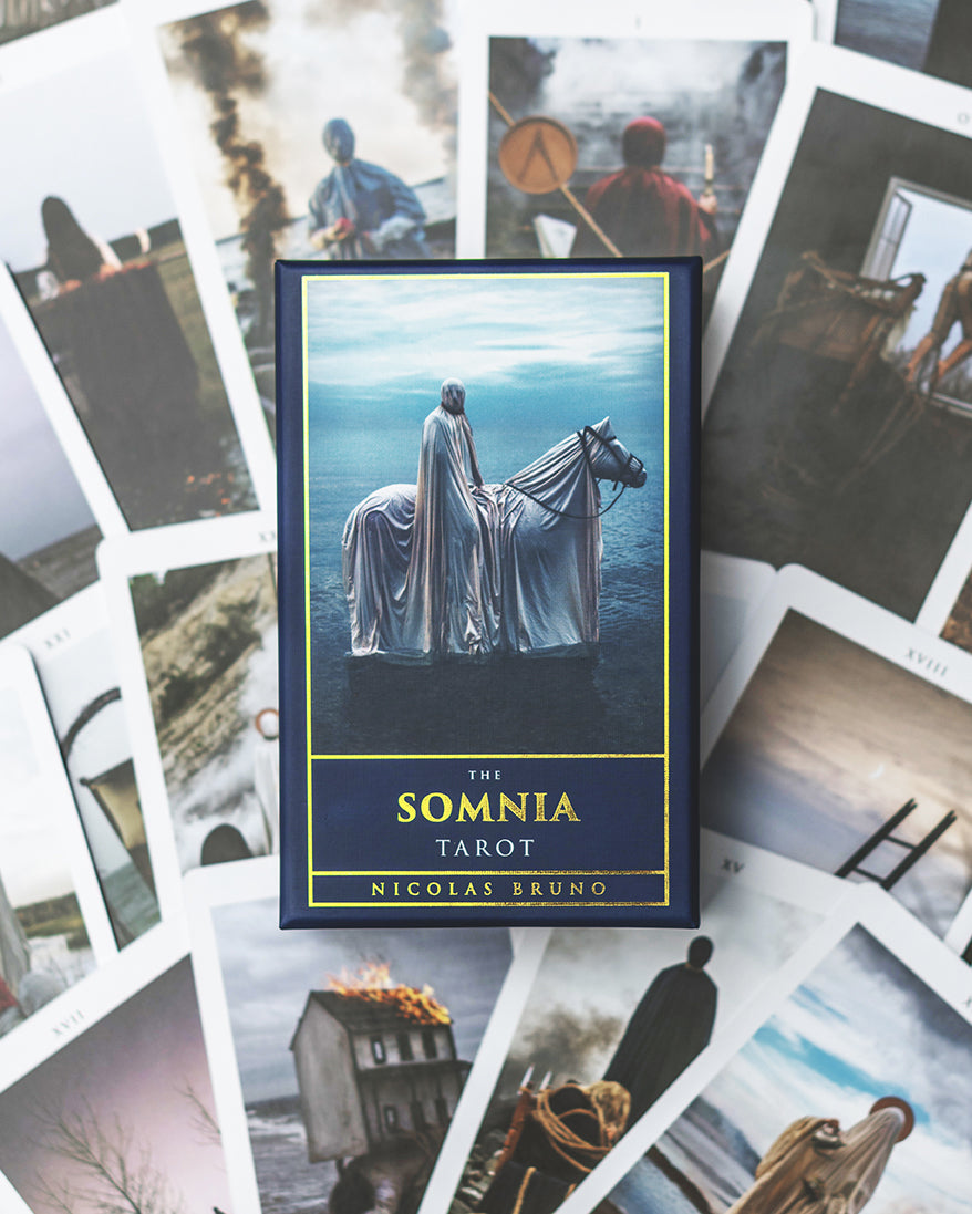 Somnia Tarot Deck - 78 Card Mystical Tarot Cards for Divination, Meditation & Spiritual Guidance | Perfect for Beginners & Professional Readers