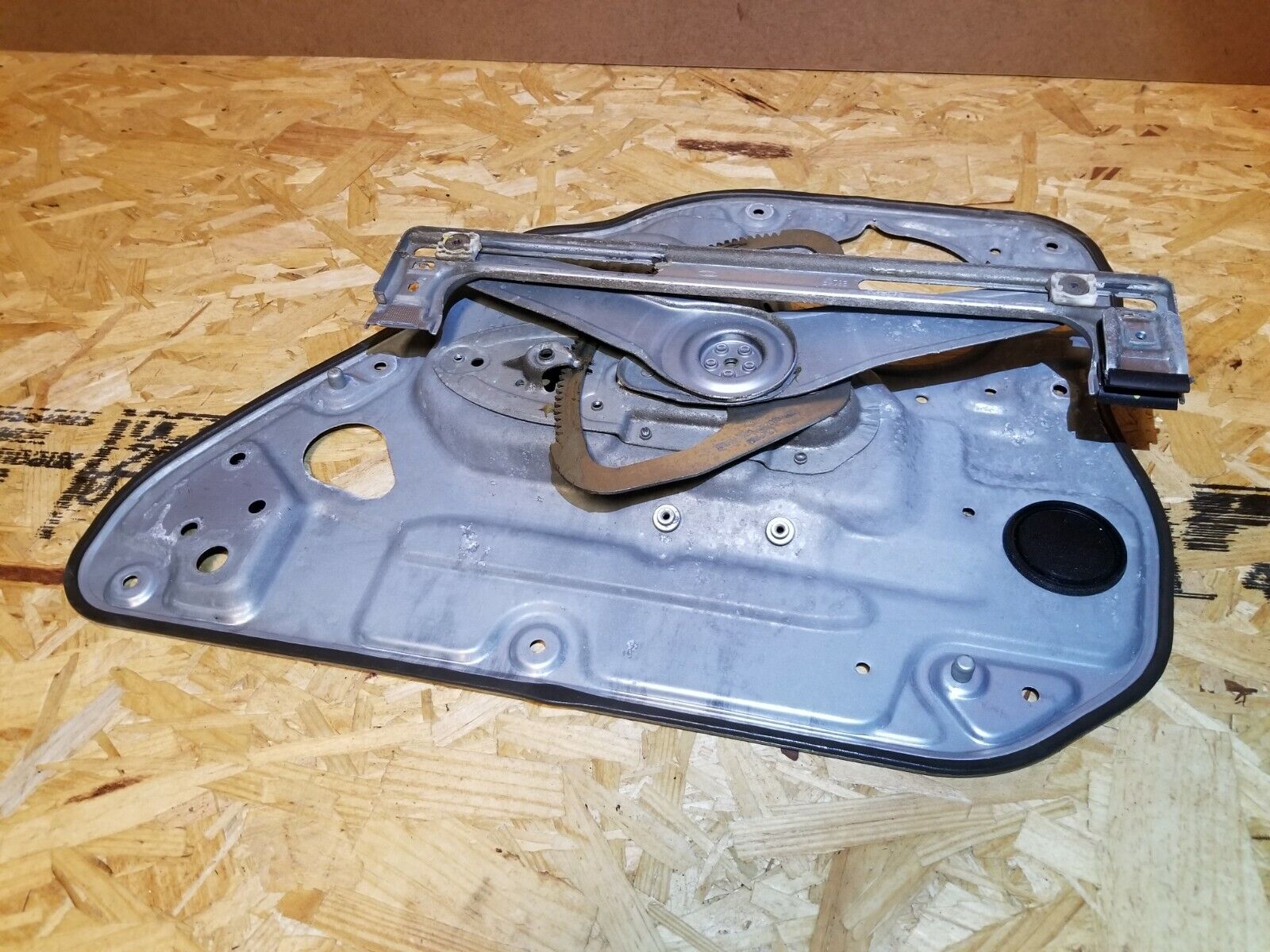 2005-2009 Volvo S40 Left Driver Side Rear Door Window Regulator Panel - OEM Replacement Part for Smooth Window Operation - Perfect for DIY Car Repairs and Window Mechanism Replacement