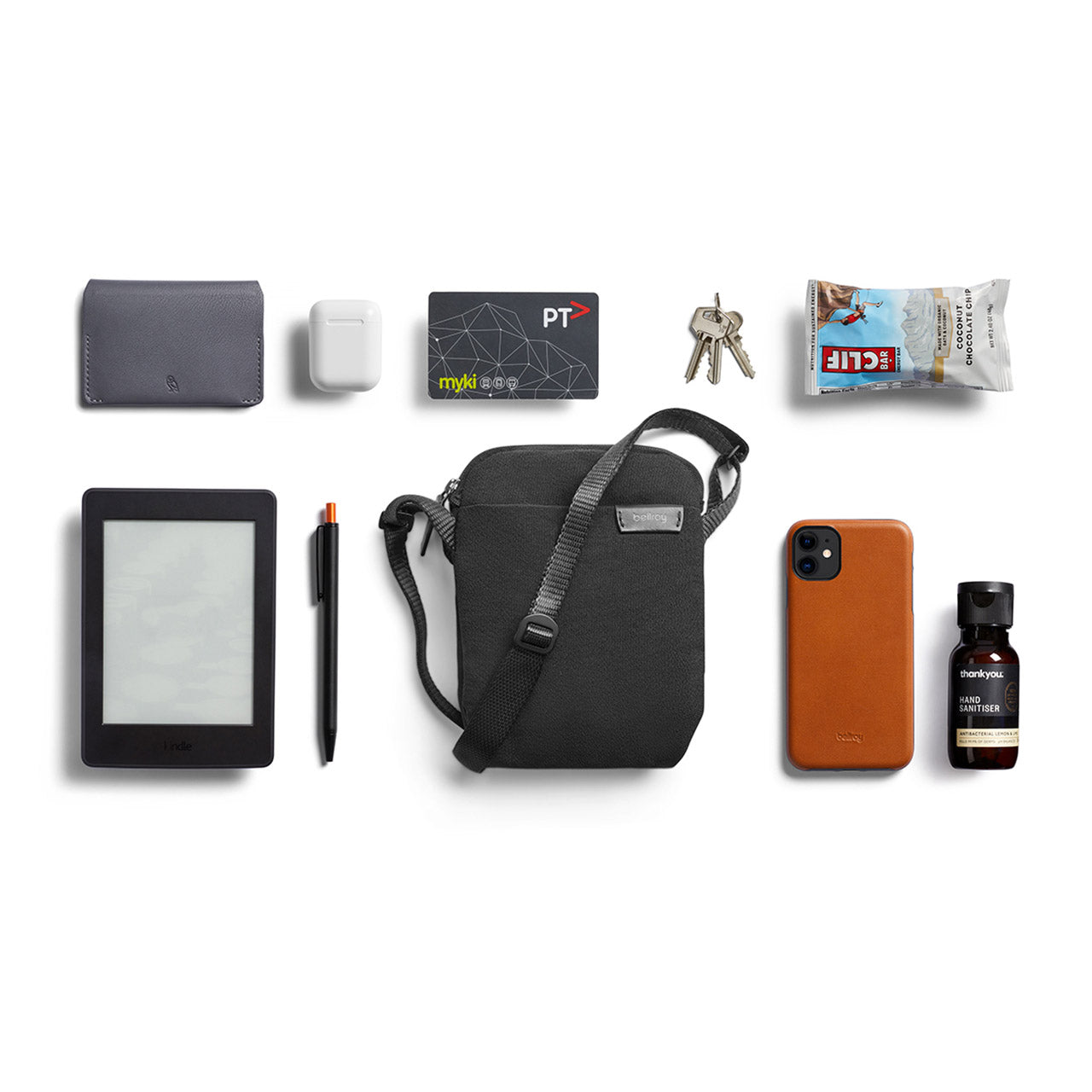 Bellroy City Pouch - Premium Compact Crossbody Bag for Men & Women - Perfect for Travel, Work & Everyday Essentials