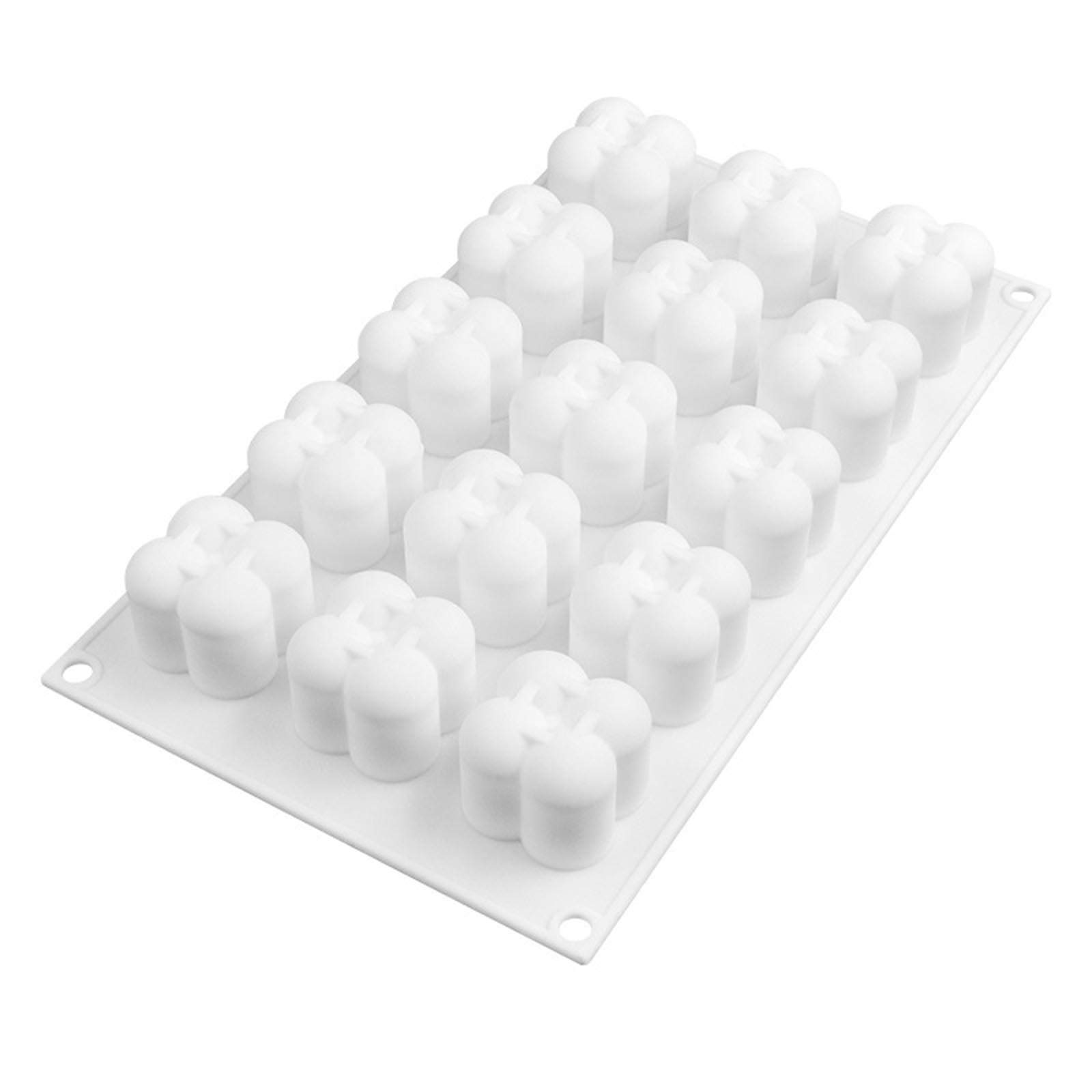 Premium FAMKIT 15-Cavity Silicone Baking Molds for Chocolate Bombs, Candy, Jelly & Pudding - Non-Stick, Flexible & Reusable Dessert Molds for Home Baking, Party Treats & Holiday Gifts
