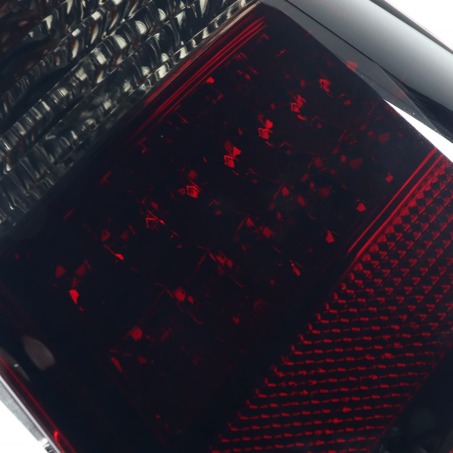 Spec-D Tuning Red Smoke LED Tail Lights for 1998-2005 Mercedes-Benz W163 M-Class - Left & Right Pair Assembly - Enhanced Night Visibility & Style Upgrade for SUVs