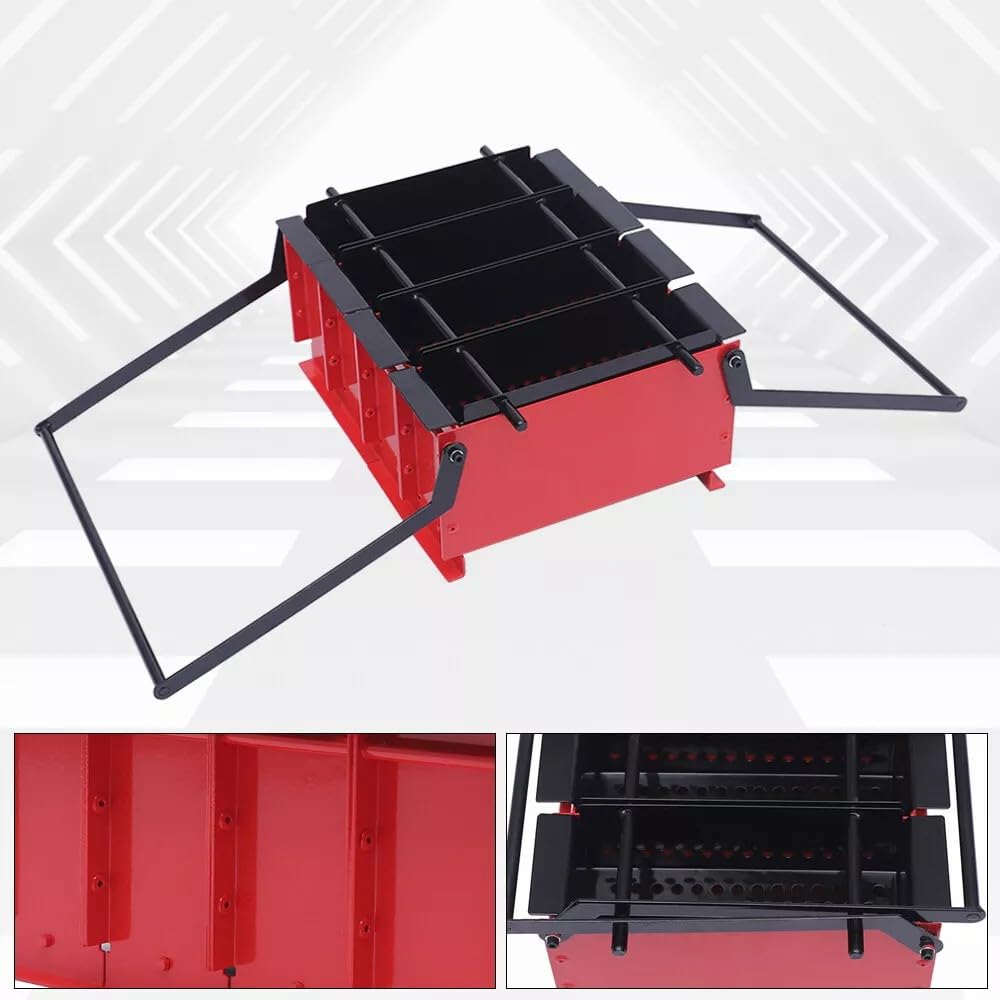 Heavy Duty Manual Paper Log Briquette Maker - Fire Brick Press Machine for Home, Garden & Fireplace | Eco-Friendly Fuel Press Tool for Newspaper, Cardboard Recycling | Perfect for Camping, Wood Stove & Outdoor Heating