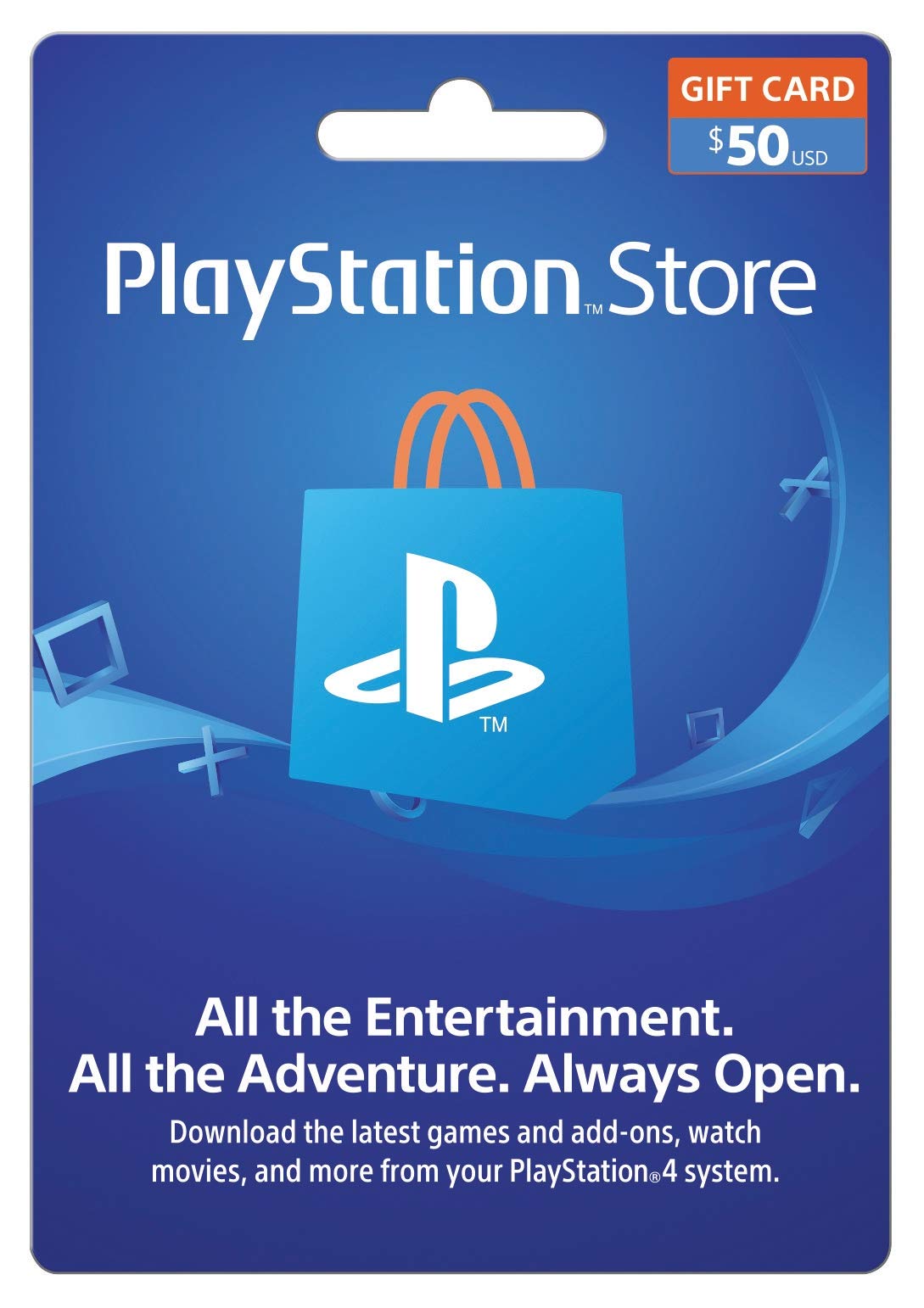 Sony PlayStation $50 PSN Gift Card - Digital Code for PlayStation Network (PSN) - Perfect for Online Gaming, Subscriptions, and In-Game Purchases