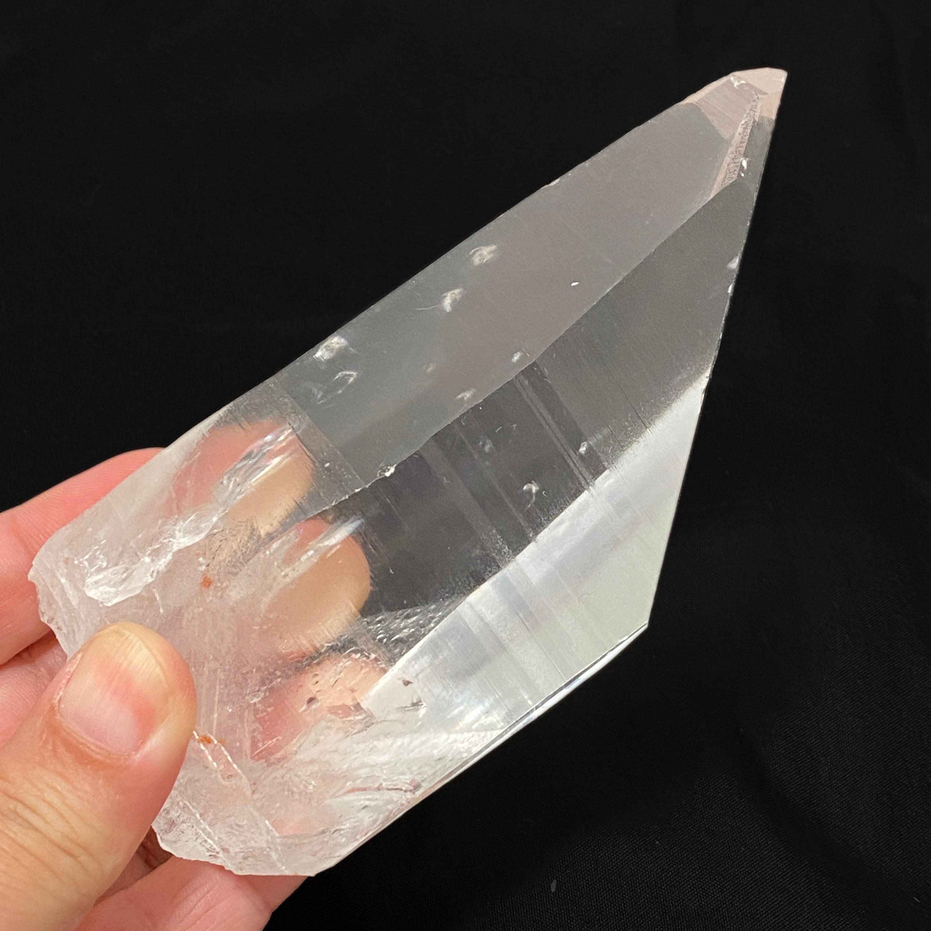 Lemurian Seed Crystal 448g (135x59mm) LSQ 25 - Natural Healing Stone for Meditation, Energy Work & Spiritual Growth