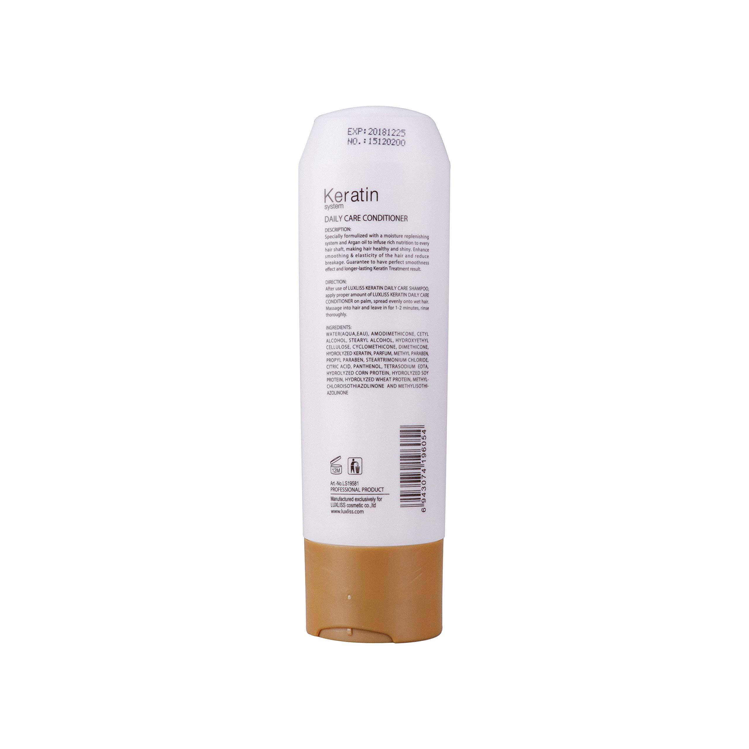 Professional Keratin Smoothing Treatment & Daily Care Shampoo Conditioner Set - Hair Straightening, Smoothing & Repair for Frizz-Free Results - Perfect for Salon-Quality Hair at Home