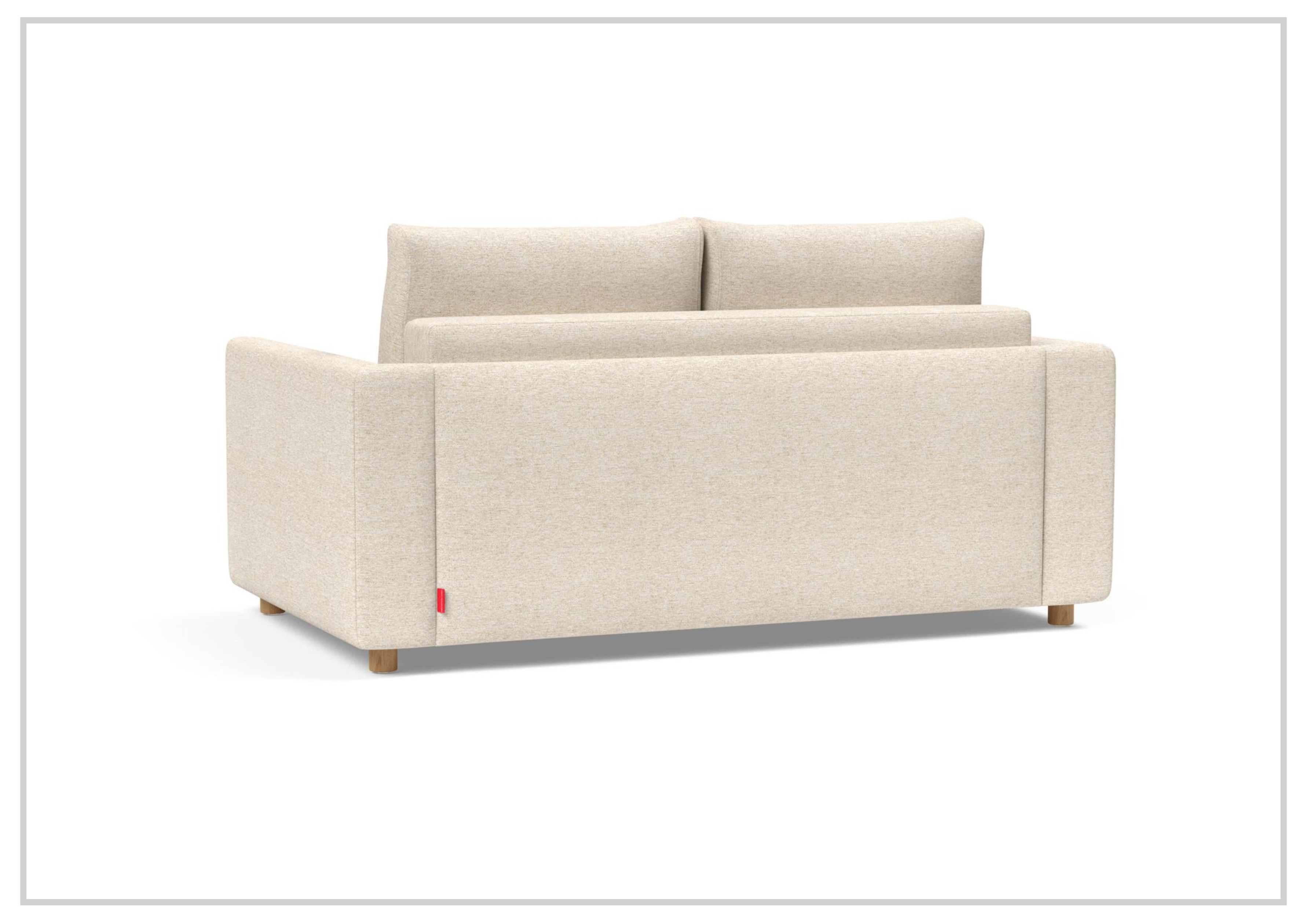 Innovation Living Neah Fabric 2-Seater Full-Size Sleeper Sofa Bed - Convertible Couch for Small Spaces, Guest Room & Apartment Living