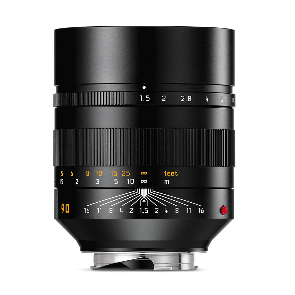 Leica Summilux M 90mm f/1.5 ASPH Lens - Premium Fast Aperture Telephoto Prime for Leica M Mount Cameras - Perfect for Portrait, Low Light & Street Photography