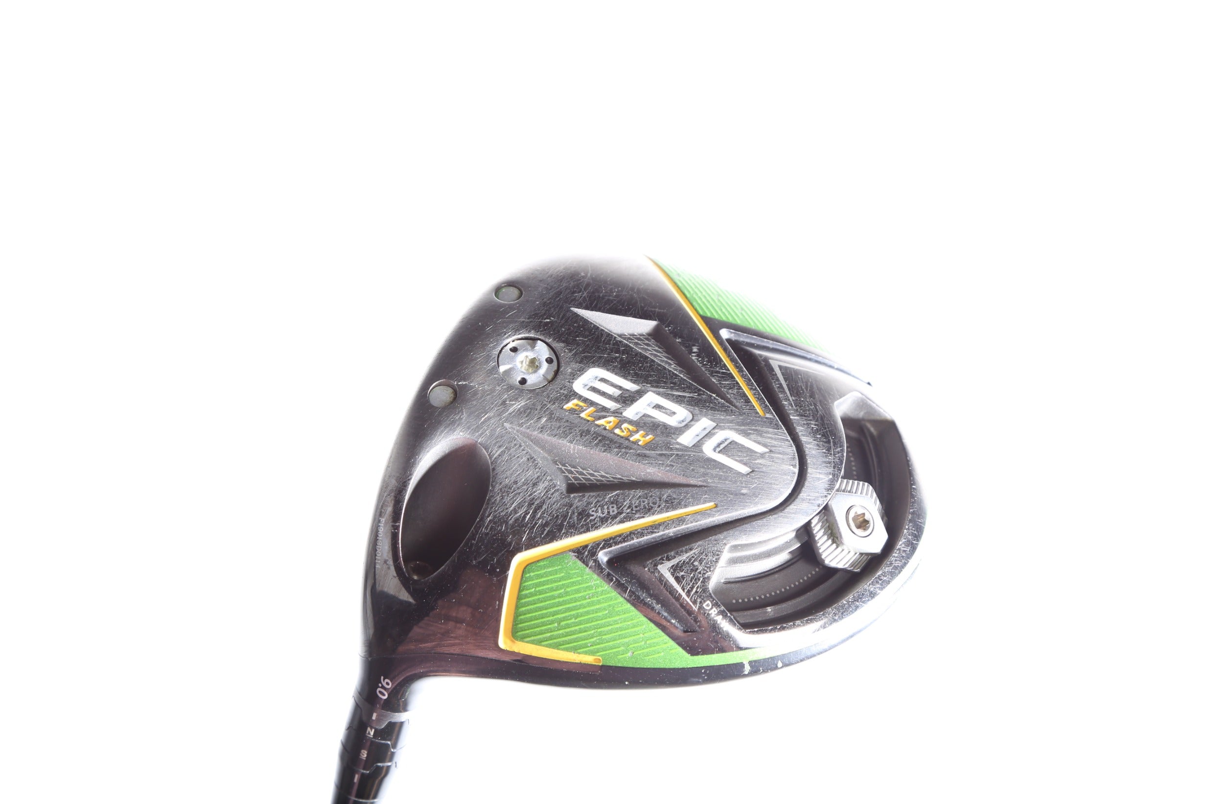 Used Callaway Epic Flash Driver 9° Stiff Flex Project X HZRDUS Left Handed Golf Club - Perfect for Left-Handed Golfers Seeking Distance & Forgiveness on the Course