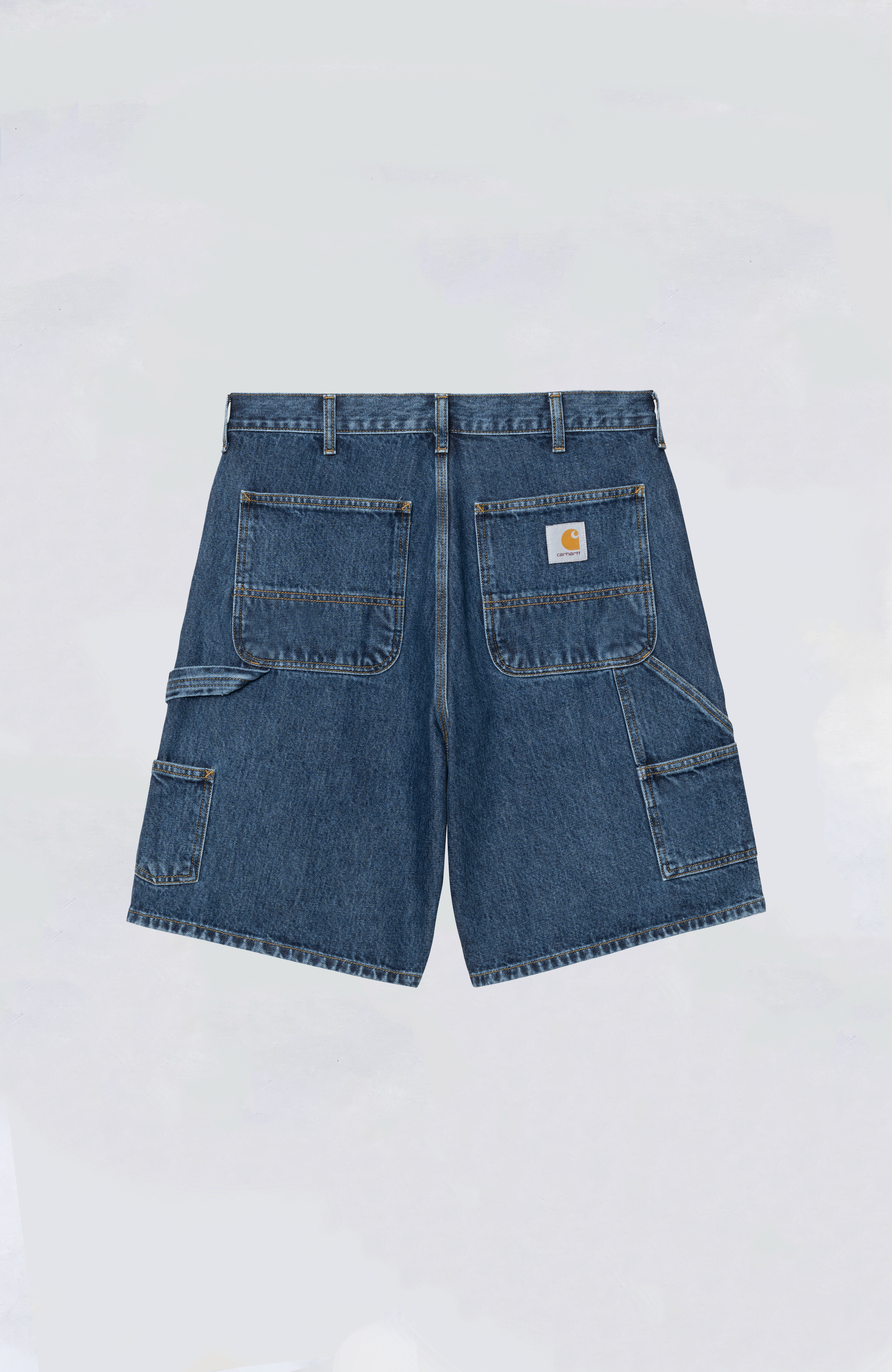 Carhartt WIP Double Knee Work Shorts for Men - Durable Canvas Cargo Shorts with Reinforced Knees | Perfect for Construction, Hiking & Outdoor Work
