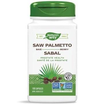Nature's Way Saw Palmetto Berry Capsules - 100 Count | Herbal Supplement for Prostate & Urinary Health | Supports Hair Growth & Hormonal Balance | Daily Wellness for Men