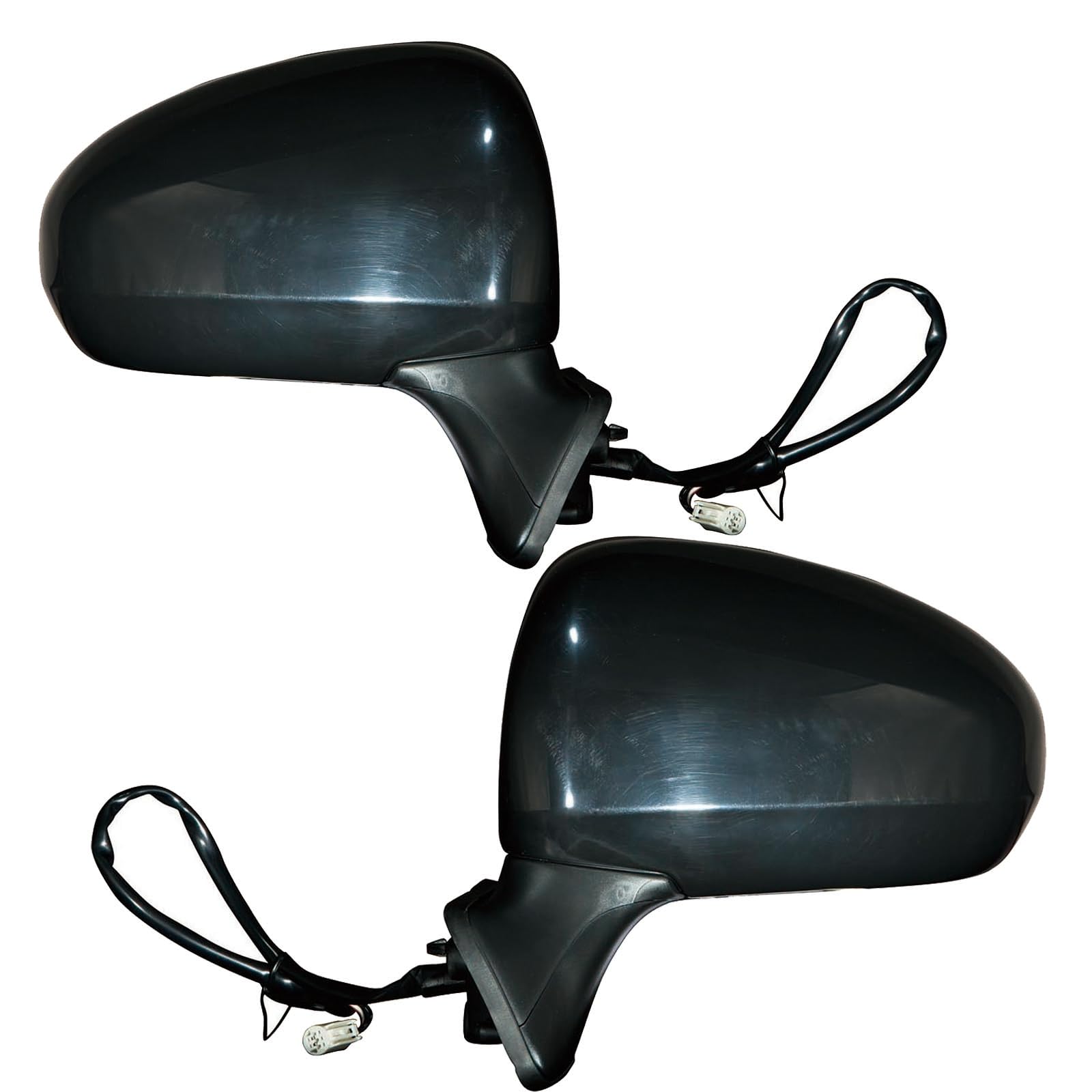 Heated Side Mirrors for 2011-2015 Toyota Prius & 2012-2015 Prius Plug-In - Left Driver & Right Passenger Mirror Pair - Perfect for Winter Driving & Defrosting in Cold Weather
