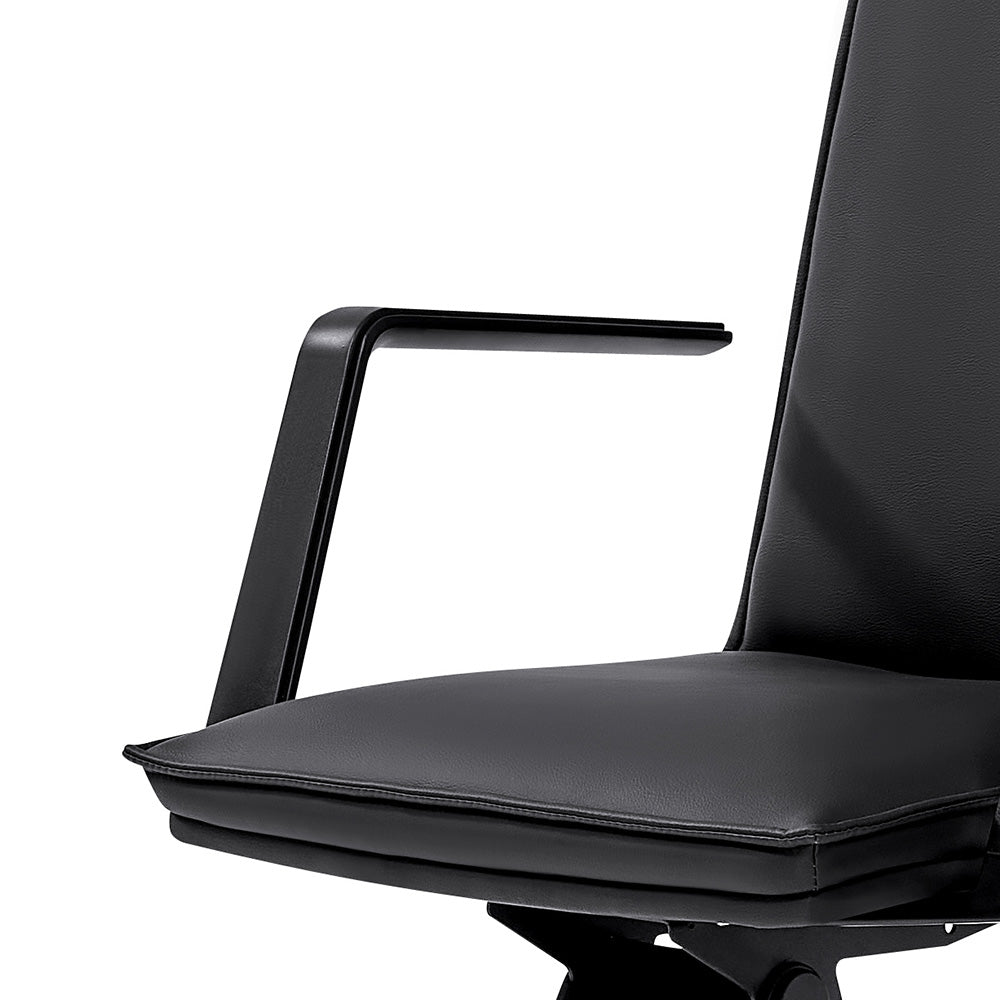 TORIN High Back Office Chair with Lumbar Support - Ergonomic Executive Desk Chair for Home & Office - Black - Perfect for Long Hours of Sitting & Work Comfort