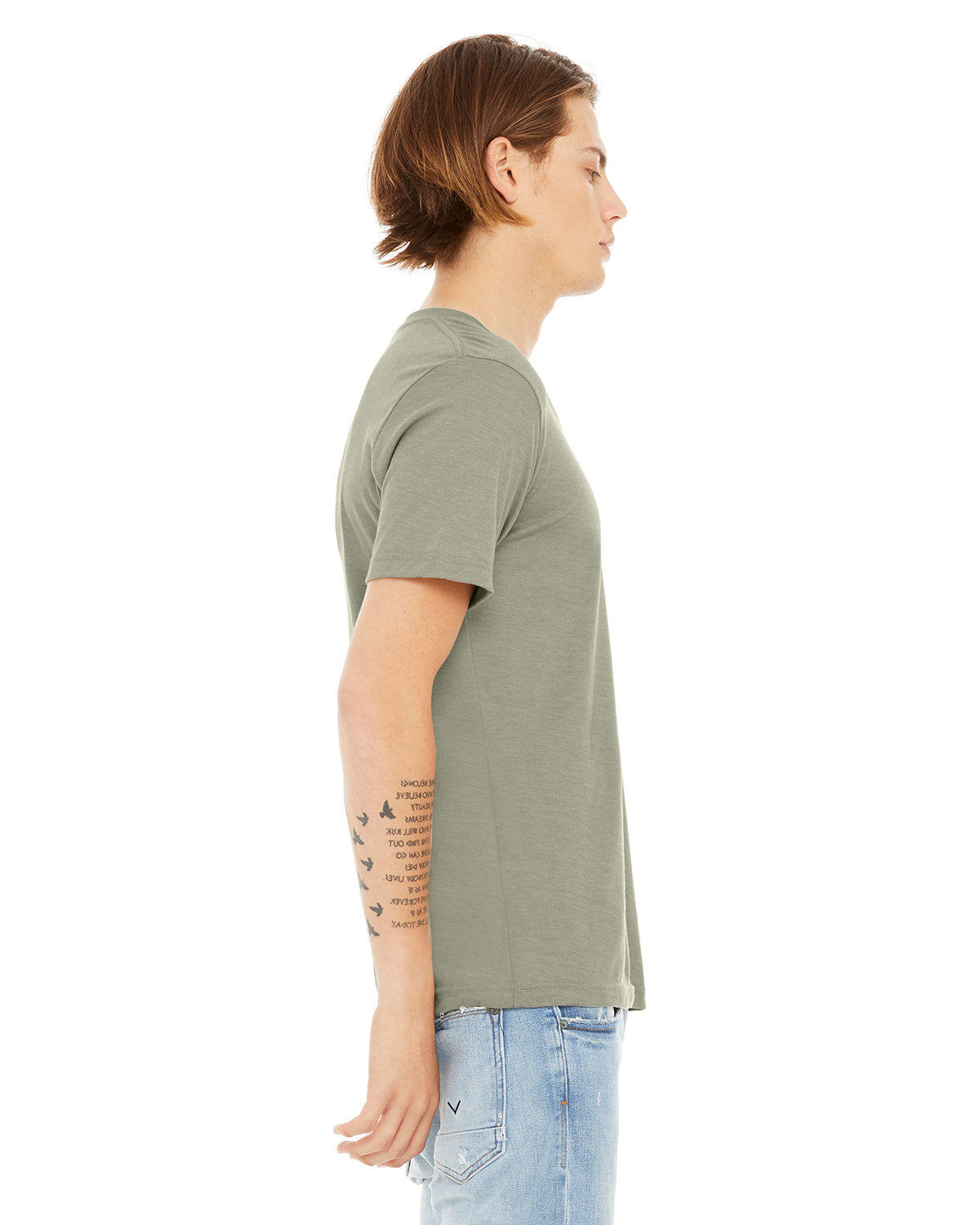 Bella + Canvas 3005 Unisex Jersey Short Sleeve V-Neck T-Shirt - Soft Cotton Tee for Men & Women - Perfect for Casual Wear, Screen Printing, and Everyday Outfits