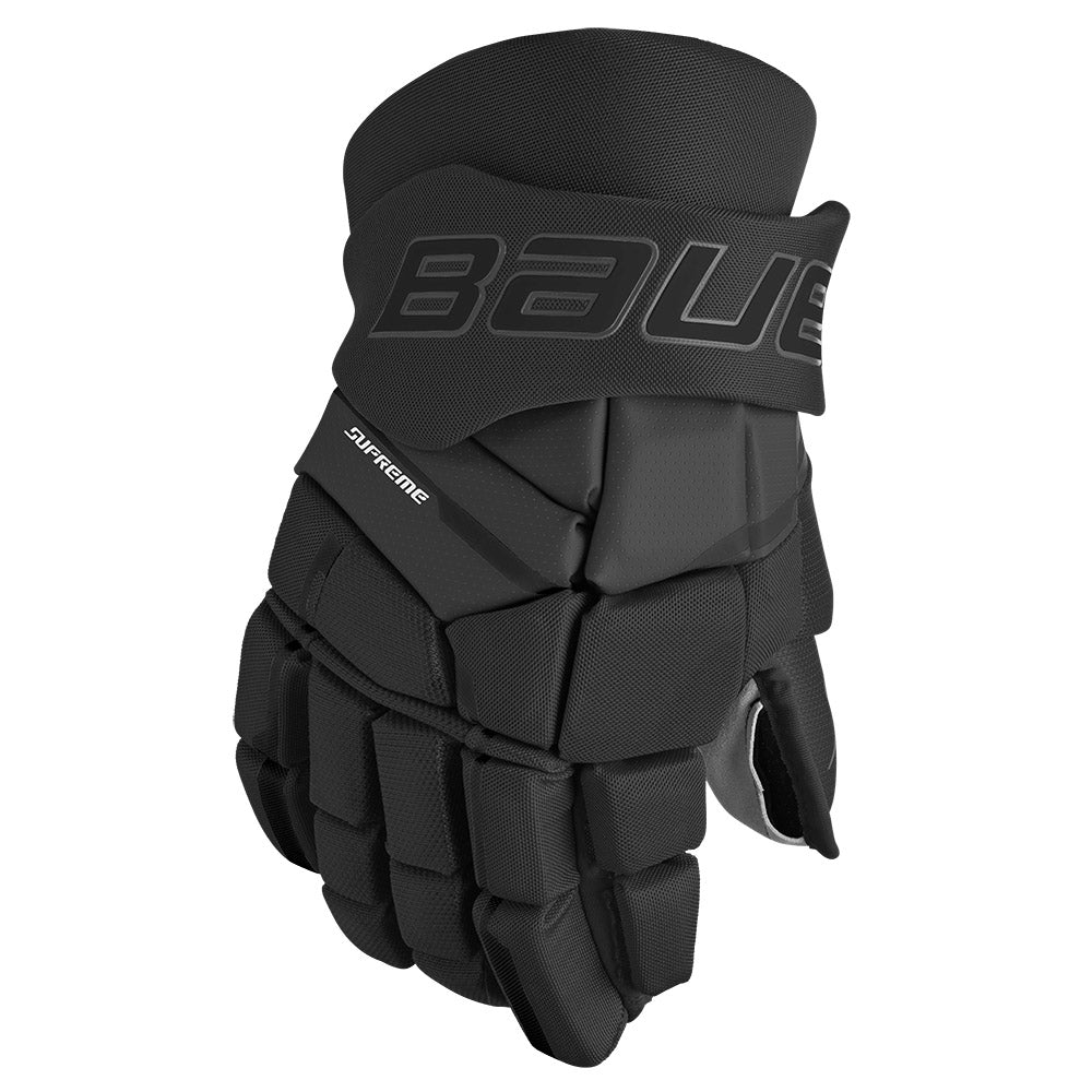 Bauer Supreme M3 Intermediate Ice Hockey Gloves - Protective Hockey Gear for Youth & Adult Players - Perfect for Ice Rink Games & Practice Sessions