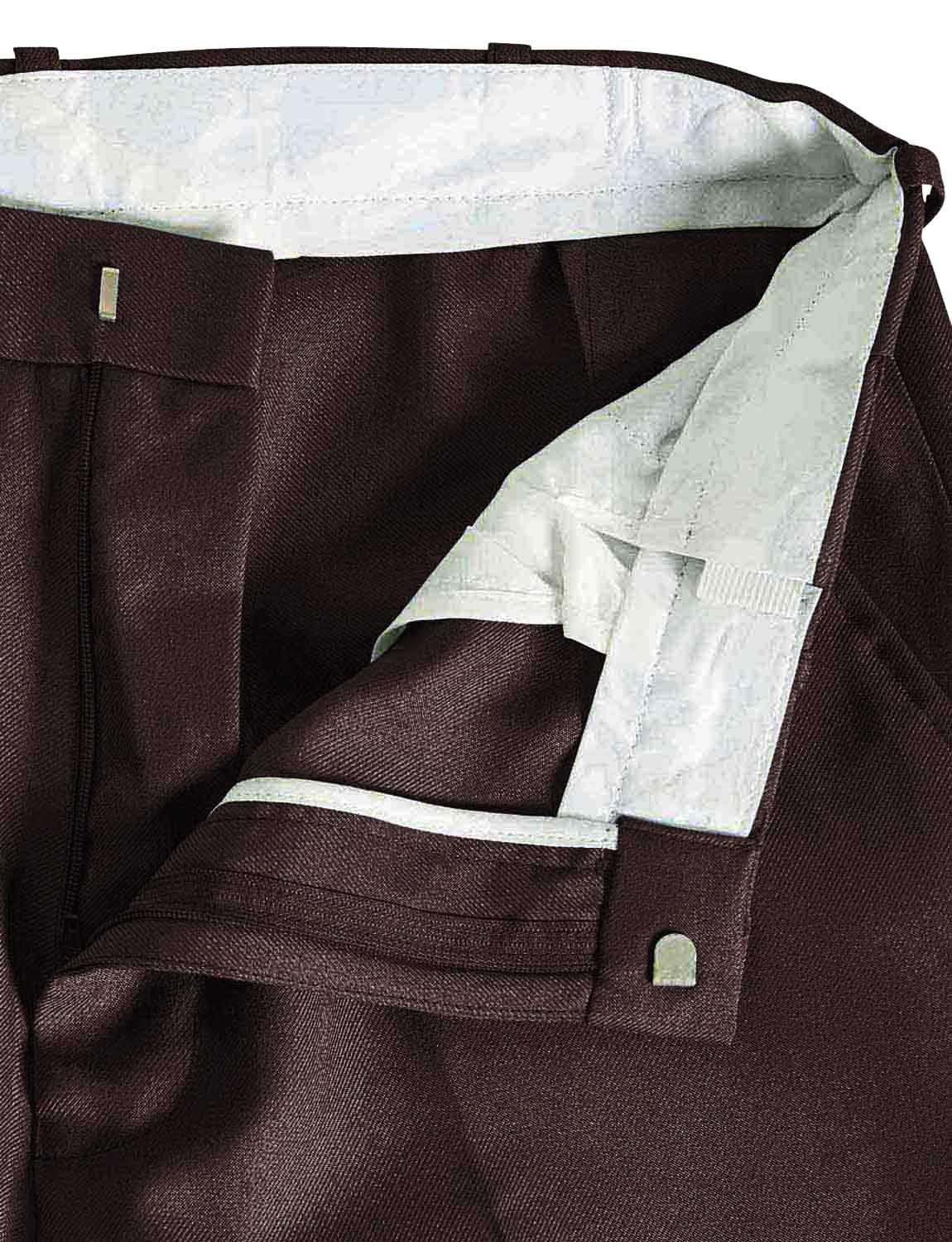 Chums Men's Stretch Waist Dress Pants - Comfortable Formal Work Slacks with Hidden Elastic Waistband | Perfect for Office, Business Meetings & Professional Occasions