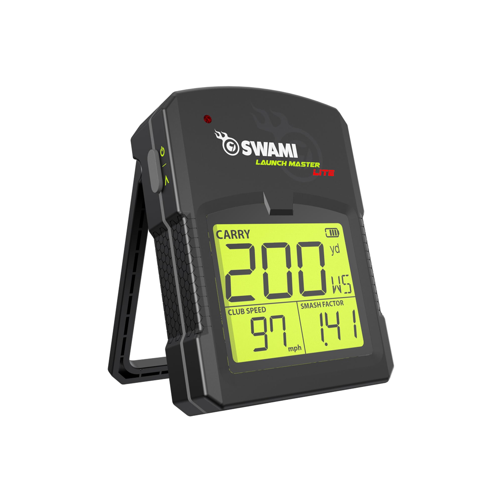 IZZO Golf Swami Launch Master Golf Simulator - Portable Golf Training Aid for Indoor & Outdoor Practice - Improve Swing Accuracy & Distance Control
