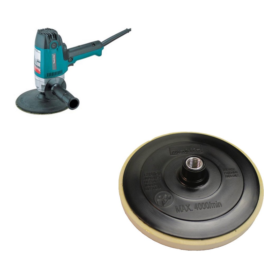 Makita GV7000C 7-Inch Vertical Disc Sander with Hook & Loop Backup Pad - Professional Woodworking & Metal Sanding Tool for DIY Projects, Furniture Refinishing, and Automotive Body Work