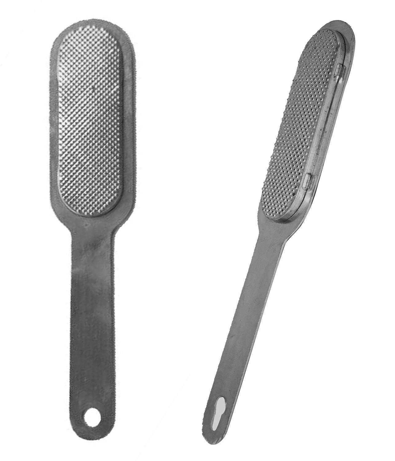 Himalaya Craft Dual-Sided Metal Foot File - Callus Remover & Dead Skin Scrubber for Pedicure (Pack of 1) - Perfect for Home Foot Care & Spa Pedicures