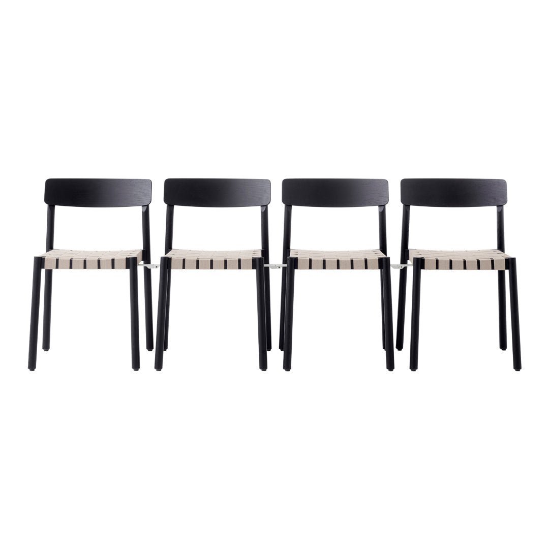 Betty TK1 Modern Dining Chair - Sturdy Wooden Frame & Comfortable Seat for Kitchen, Dining Room, or Home Office - Perfect for Family Meals & Entertaining Guests