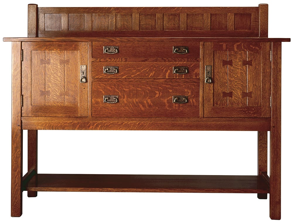 Modern Sideboard Buffet Cabinet - Stylish Storage for Dining Room, Living Room & Entryway | Solid Wood Buffet Table with Drawers & Shelves for Home Decor & Organization