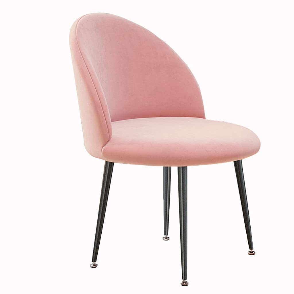 Modern Velvet Upholstered Dining Chairs with Metal Legs - Set of 4 Kitchen Counter Stools, Accent Side Chairs for Living Room, Lounge & Breakfast Nook - Comfortable Seating for Home, Restaurant or Cafe