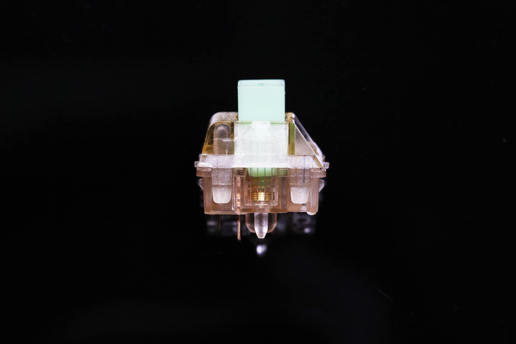 Gateron Kangaroo RGB Tactile Mechanical Keyboard Switches - 59g & 63g Force, MX Stem, 5-Pin, Orange Transparent Body (Pack of 90) - Perfect for Gaming, Typing & Custom Keyboard Builds