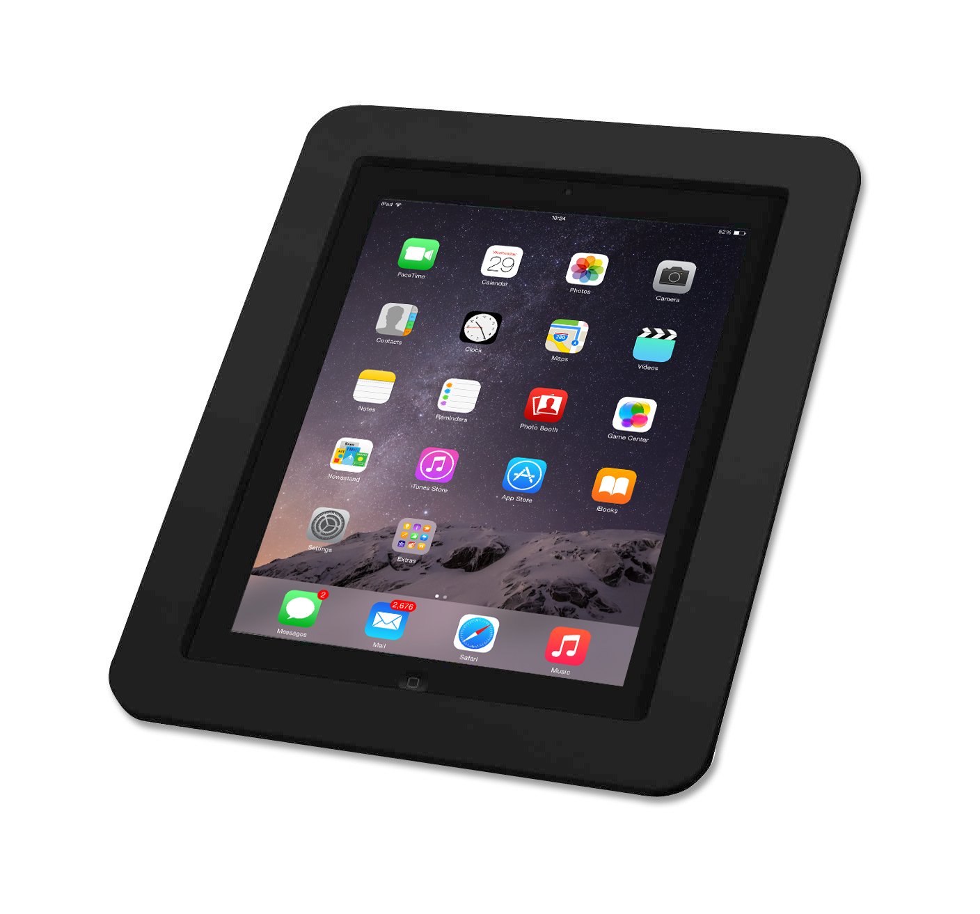 Maclocks 213EXENB Aluminum iPad Case - Premium Protective Cover for Apple iPad (Black) - Perfect for Travel, Work & School Use