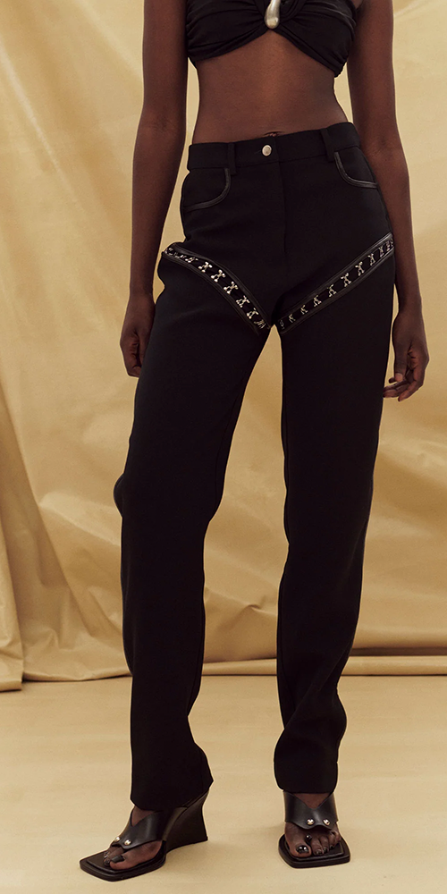 Stylish Hook Straight Leg Trousers for Women - Comfortable Office Pants & Casual Wear - Perfect for Business, Travel & Everyday Outfits