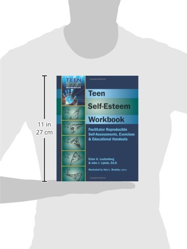 Teen Self-Esteem Workbook - Printable Self-Assessment Activities & Life Skills Worksheets for Adolescent Mental Health | Boost Confidence & Coping Skills for Teens at Home or School