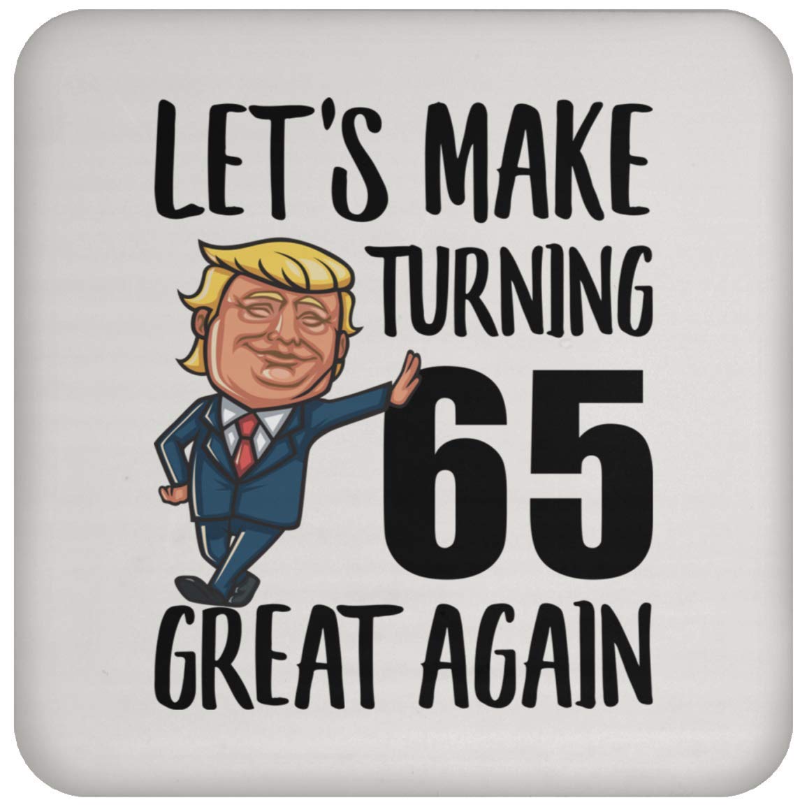 65th Birthday Gifts for Men & Women - 1954 Vintage Coaster Set - Perfect for Christmas 2022 & Anniversary Celebrations - Ideal for Home, Office, or Party Decor