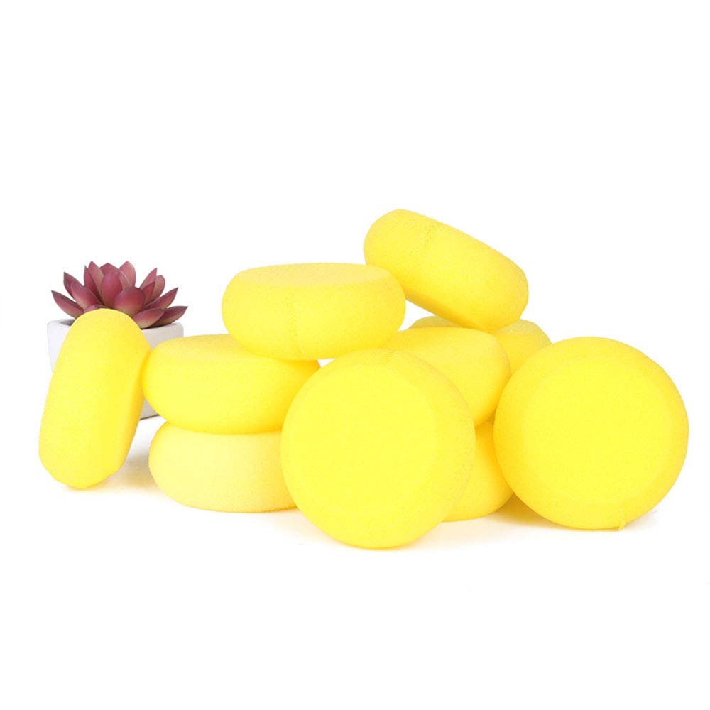 Onwon 12-Piece Synthetic Artist Sponges Set - Watercolor & Painting Sponges for Artists, Crafts, Pottery, and Clay Modeling | Perfect for Canvas Painting, DIY Art Projects & Ceramic Work