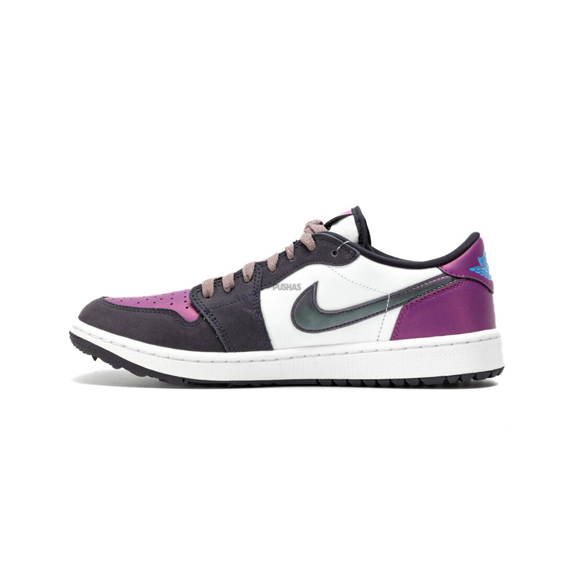 Air Jordan 1 Retro Low Golf NRG 'Purple Smoke' Men's Shoes 2022 - Lightweight Sneakers for Golf & Casual Wear - Perfect for Golf Courses, Street Style & Everyday Comfort