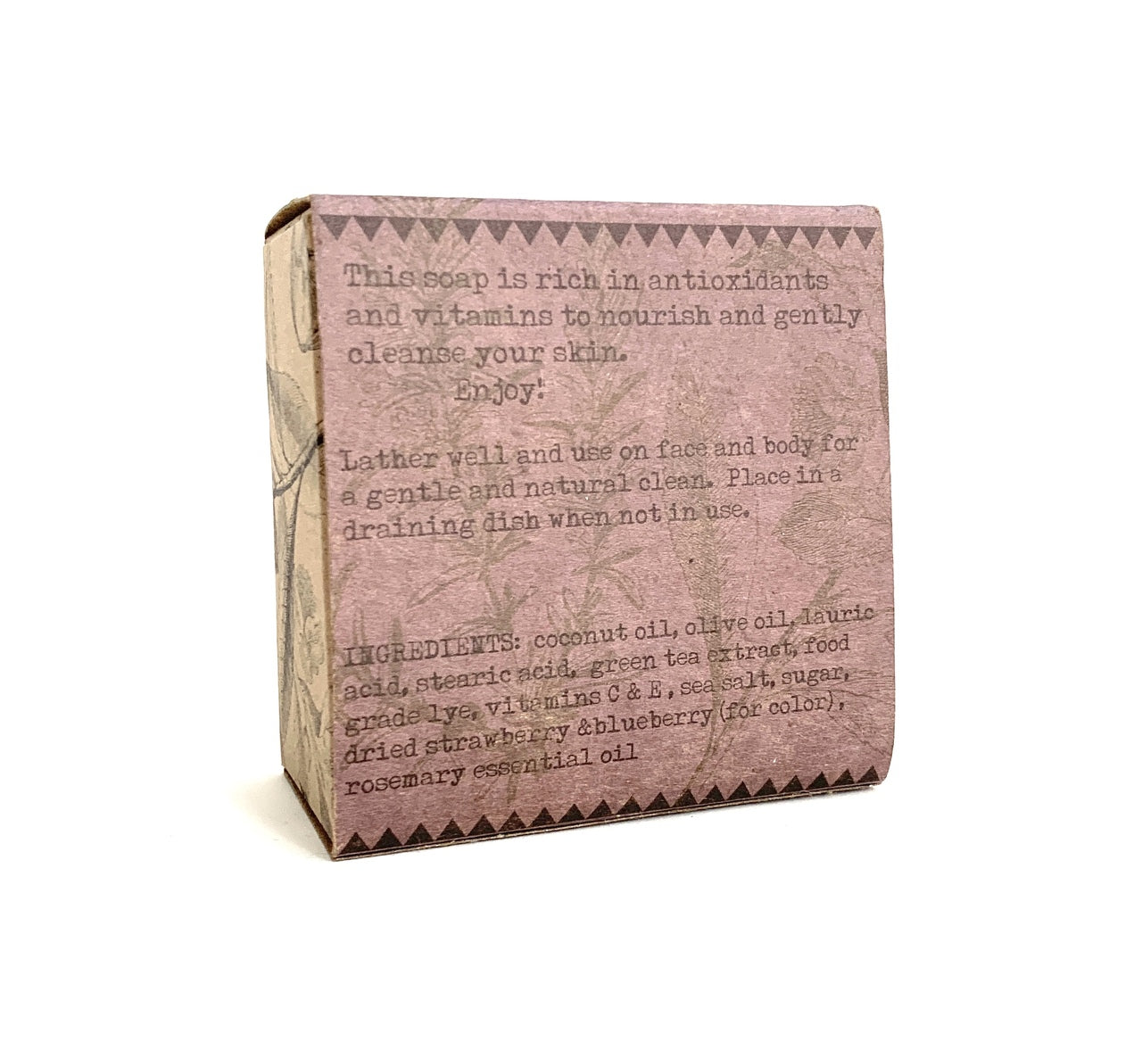 Virginia Rosemary & Green Tea Soap - Natural Handmade Bar for Sensitive Skin, Aromatherapy & Relaxation - Perfect for Daily Use, Gifts & Spa Days