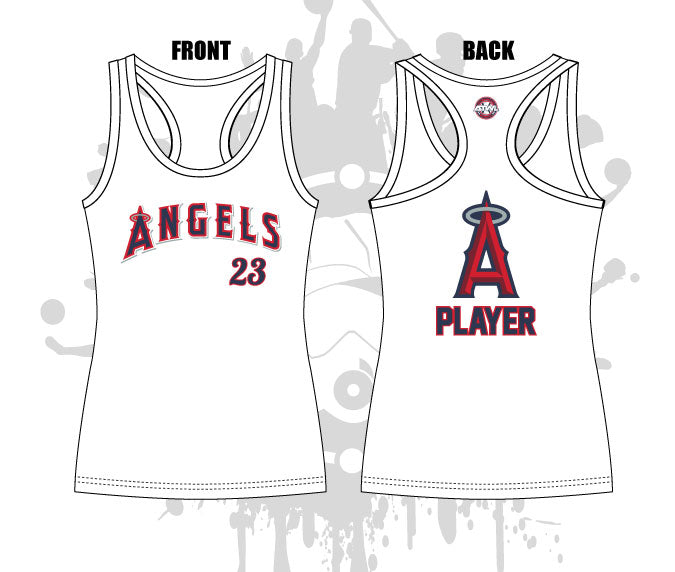 Fishhawk Spring 2021 Women's Sublimated Racerback Tank Top - Comfortable Athletic Wear for Yoga, Running & Gym Workouts