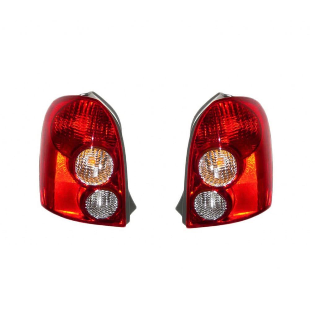 2002-2003 Mazda Protege/Protege5 Hatchback Tail Light Assembly Pair - Driver & Passenger Side (MA2800121, MA2801121 / BN5V51160, BN5V51150) | OEM Replacement | Perfect for Night Driving & Enhanced Vehicle Safety