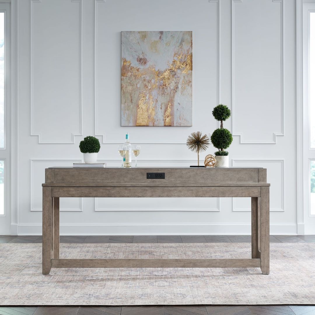 Stylish Millstone Console Table - Entryway Sofa Table, Hallway Accent Furniture for Home Decor | Perfect for Living Room, Bedroom & Foyer