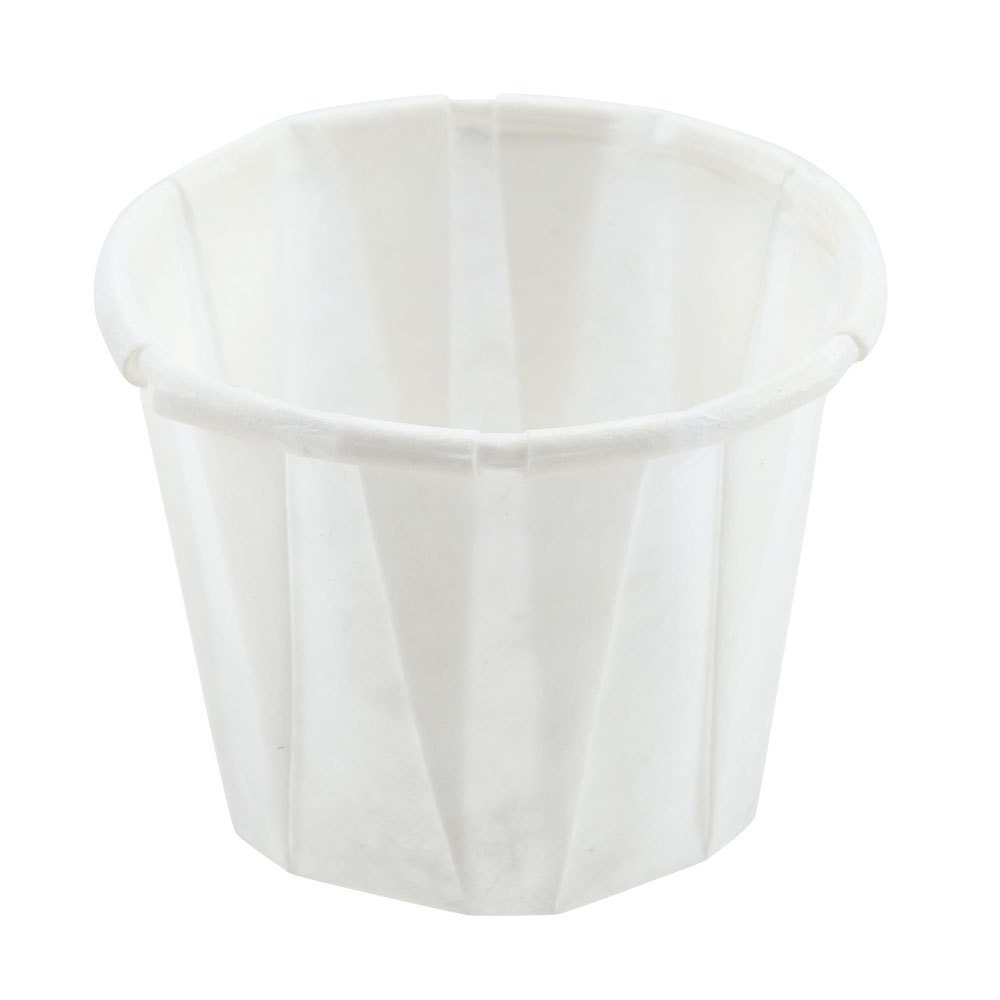 SOLO Paper Medicine Cups - 3/4 oz (22ml) Disposable Cups, Pack of 250 - Perfect for Liquid Medication, Cough Syrup & Pet Medicine Dosage