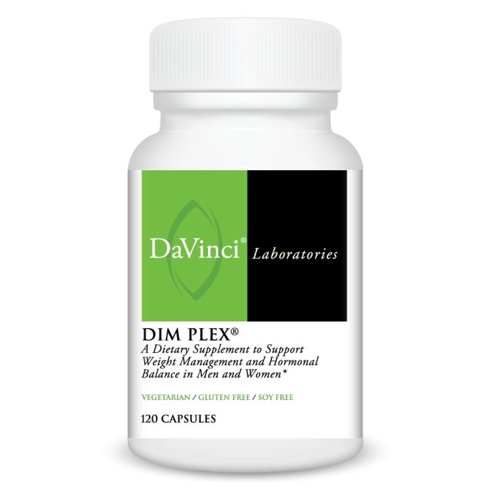 DaVinci Labs Dim Plex® - Premium DIM Supplement for Hormone Balance & Estrogen Metabolism - Supports Men's & Women's Wellness - Ideal for Fitness, Menopause & Prostate Health