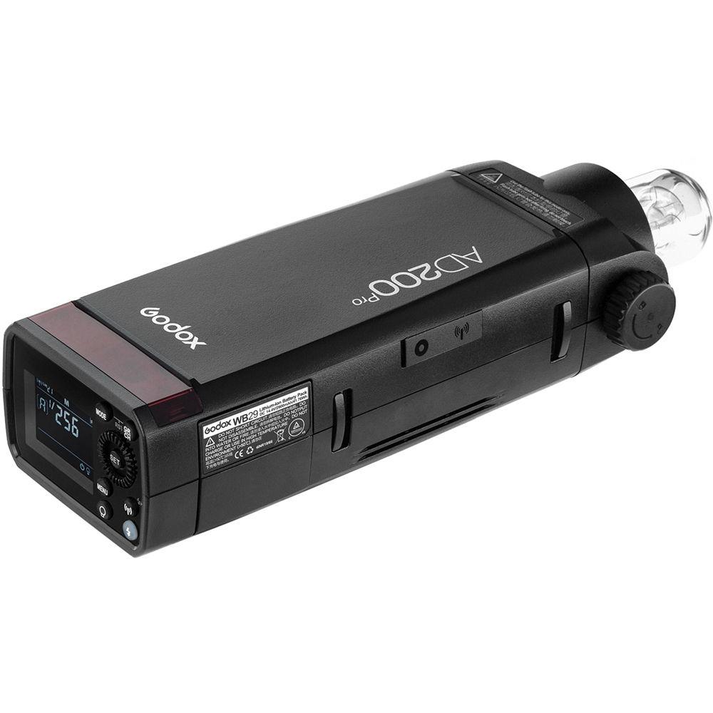 Godox AD200Pro TTL Pocket Flash Kit - 200Ws Portable Strobe Light with HSS & Wireless Control for Outdoor Photography, Studio Lighting, and On-Location Shoots