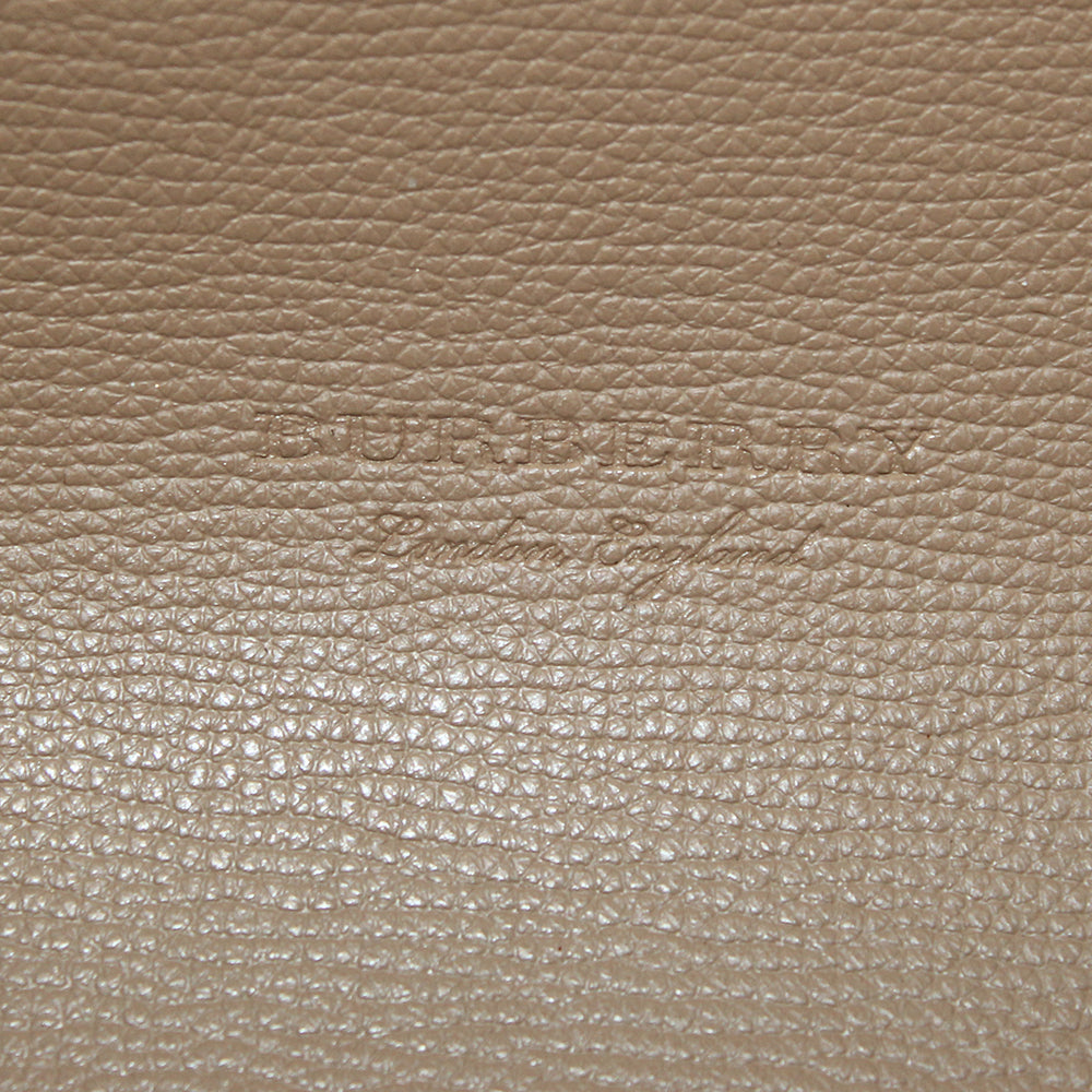 Authentic Burberry Beige Grainy Calfskin Haymarket Check Medium Reversible Tote Bag - Luxury Designer Handbag for Women, Perfect for Work, Travel & Everyday Use