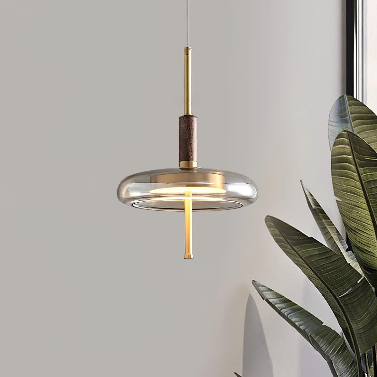 Modern Redondo Pendant Light - Elegant Hanging Ceiling Lamp for Dining Room, Kitchen Island & Living Room Decor | Dimmable LED Lighting Fixture