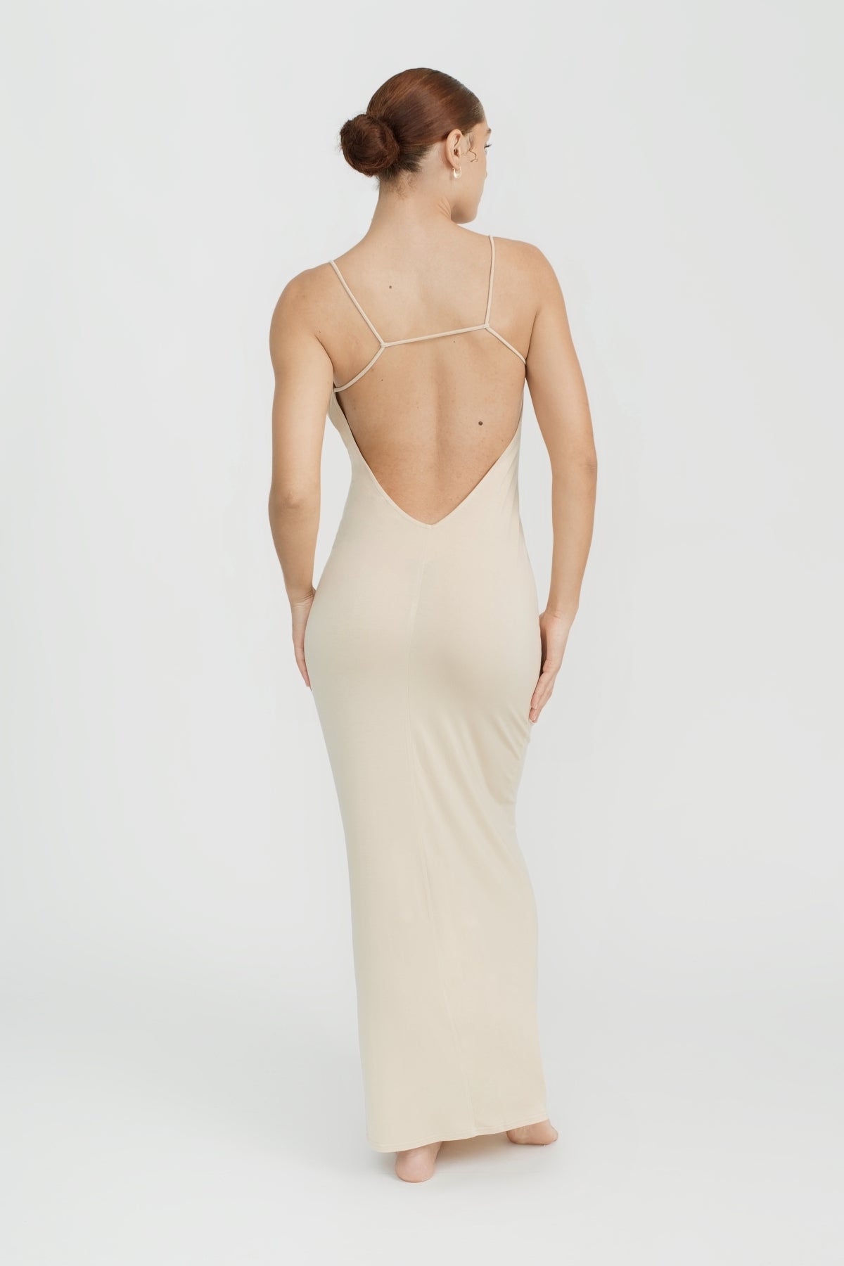 Stylish Koa Maxi Dress in Coconut - Perfect for Beach Vacations, Summer Outings & Boho Fashion
