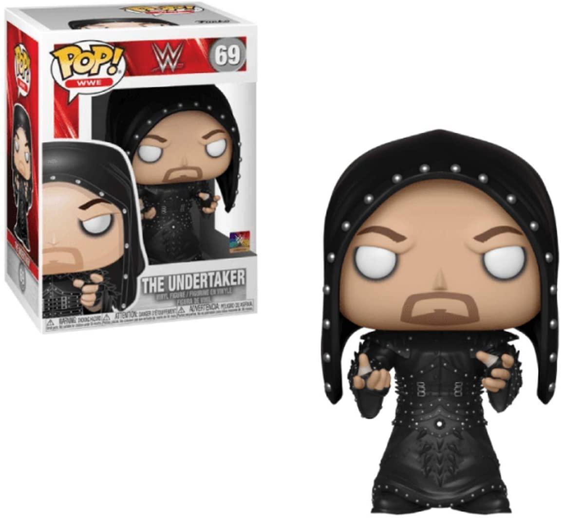 Funko POP! Vinyl WWE Undertaker Hooded Collectible Figure - Multicolor - Perfect for WWE Fans, Collectors & Home Decor